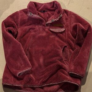 Simply southern Cozy Kids Fleece Jacket - Maroon